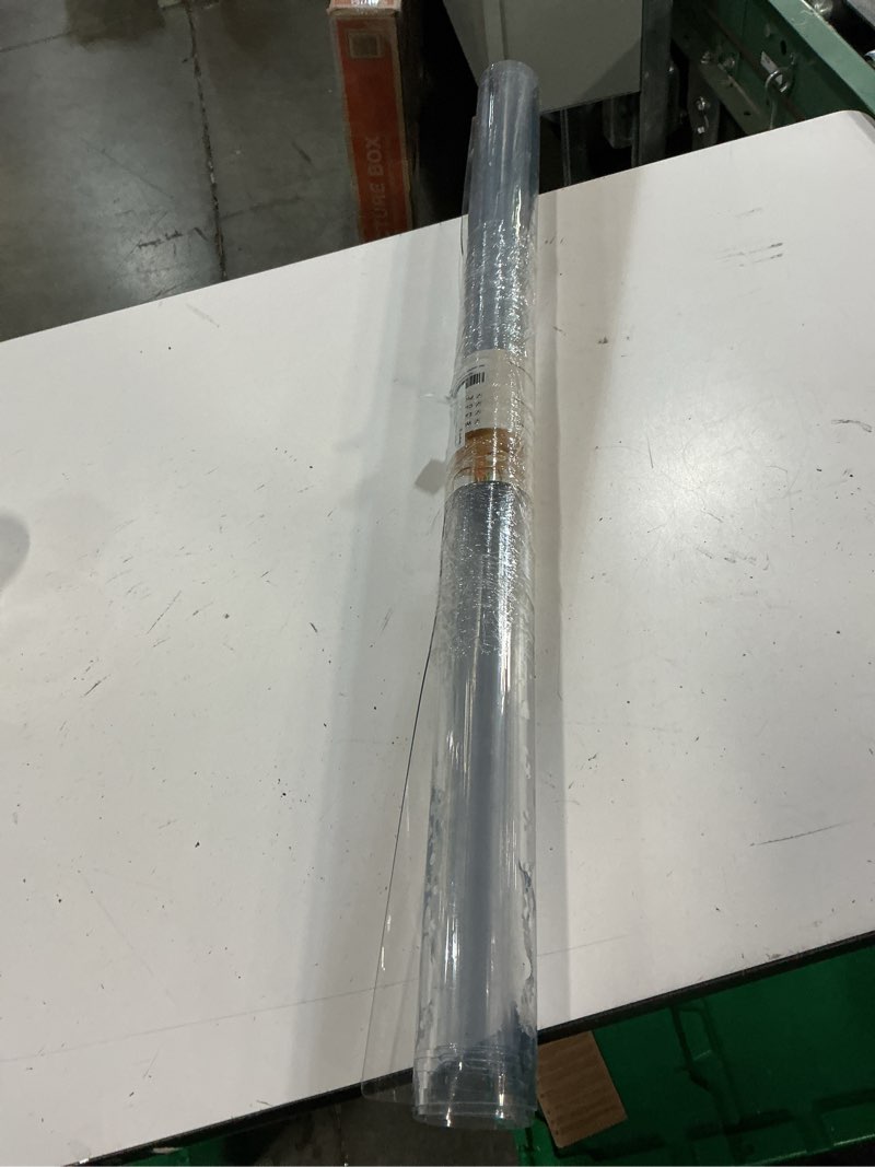 Condition photo showing Good Condition for lovepads 1.5mm thick 38 x 70 inch clear table cover protector, clear table protector for dining room table, plastic table protector, dining table cover, table pads for dining room table 38" x 70" (rectangular) clear 1.5mm