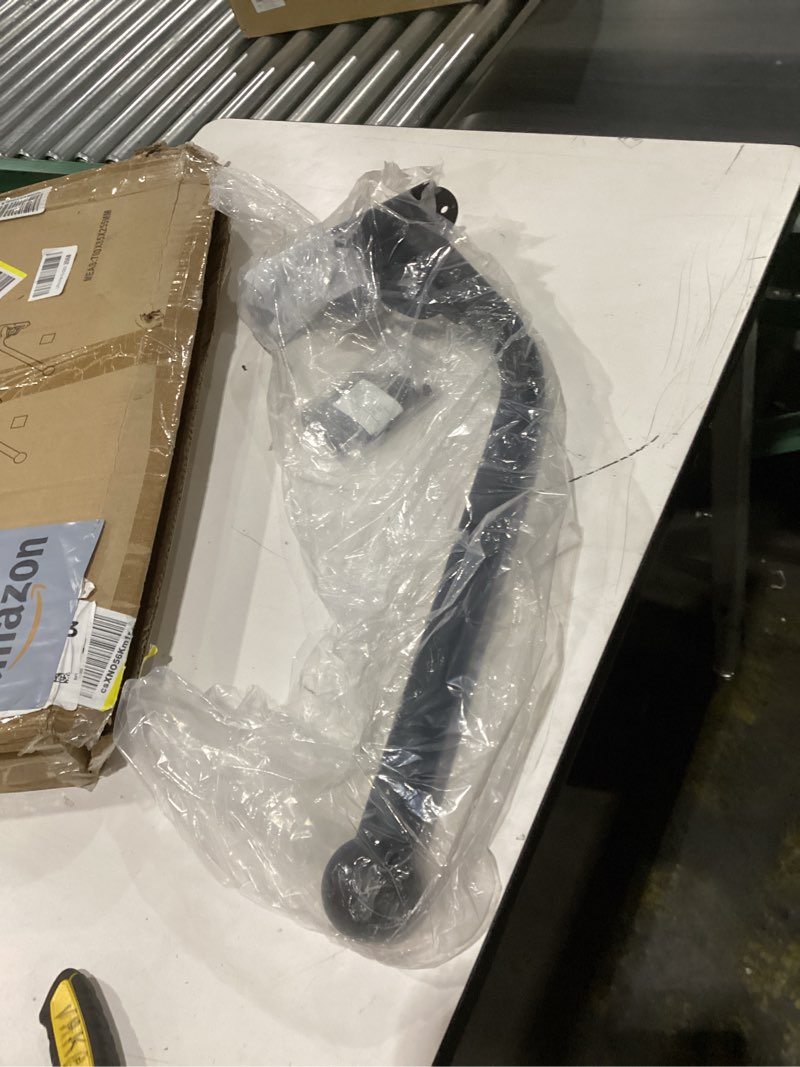 Condition photo showing New/Like New for SELEWARE Fully Welded Staircase Handrail Iron Handrail Indoor Outdoor Steps Garage Railing Safety Grab Bar for Elderly Branch Shaped 24'' Length 1.3'' Dia C: 23.6 Inch (Outdoor Handrail - Branch)