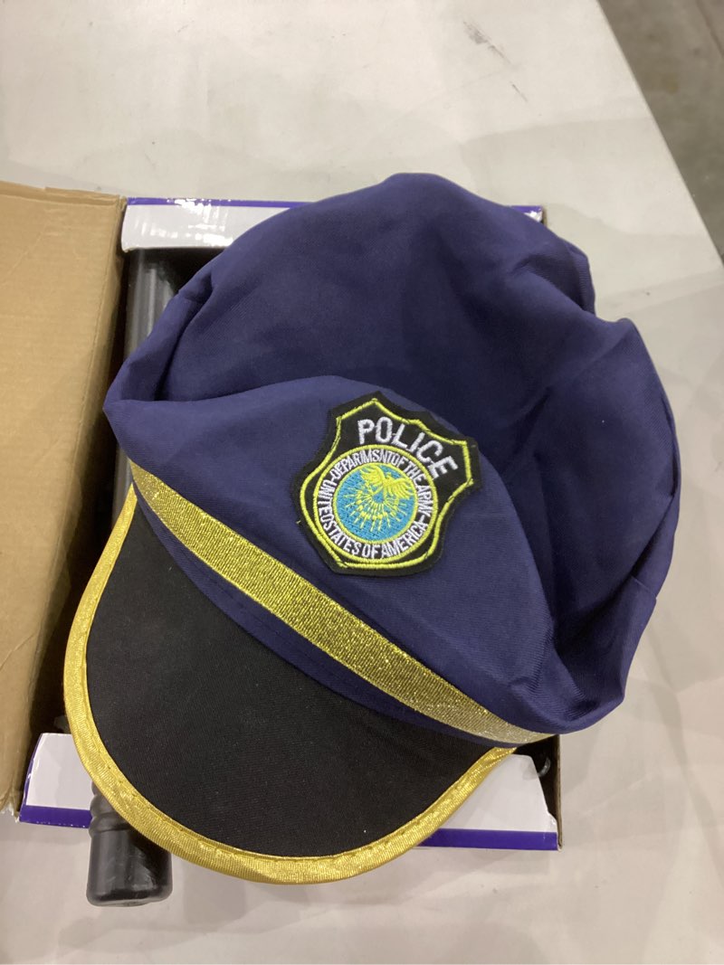 Luucio Police Costume for Kids, Police Officer Costume for Kids with Uniform, Halloween Costumes for