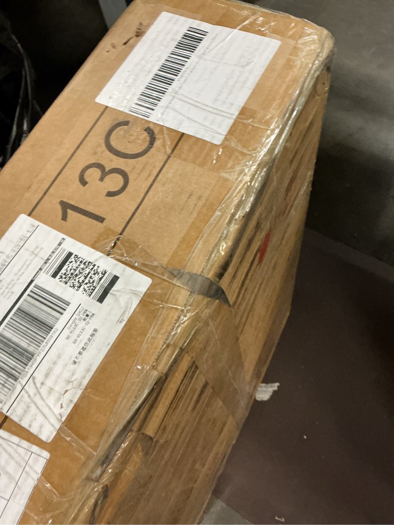 Condition photo showing Good Condition for dnbss Grey Night Stand with Wireless Charging Station, Nightstand with 2 Drawers, Smart Bedside Table with 24-Color RGB Lighting, Modern LED Lighted Nightstand for Bedroom Grey-3 Layers