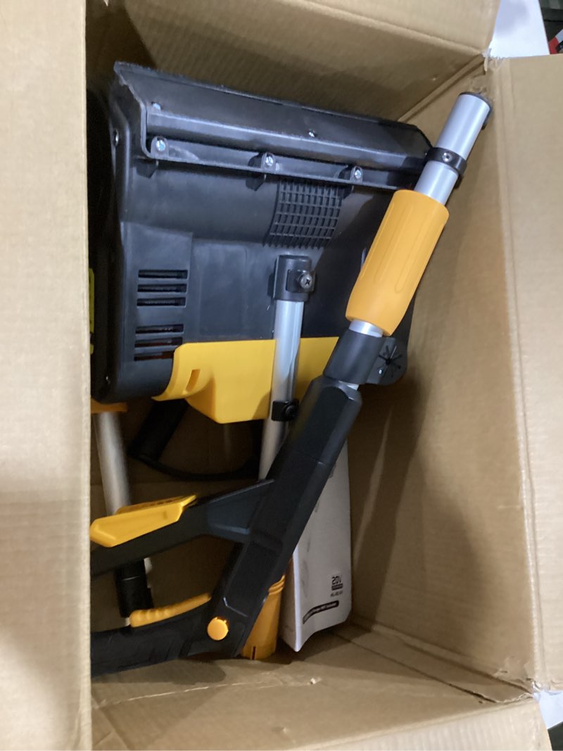 Condition photo showing Good Condition for Cordless Snow Shovel Compatible with DeWalt 20V MAX Battery (Tool Only), 11" Lightweight Electric Snow Blower with 20FT Max Throw & Adjustable Handle, Snow Thrower for Driveway, Deck, Patio & Steps