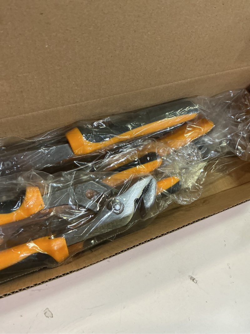 Condition photo showing Good Condition for ELEAD 4-Piece Groove Joint Pliers Set, 12/10/8/6 Inch Adjustable Water Pump Pliers with Tool Roll Bag, Tongue and Groove for Home Repair, Gripping, Nuts, Bolts, Pipe & Fittings
