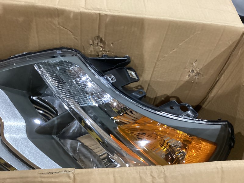 Condition photo showing As Is for similar))))))))dorman 1590335 front driver side headlight assembly for specific ram models