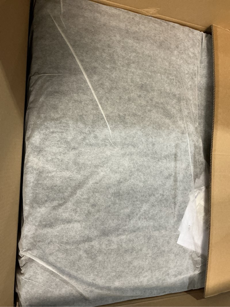 Condition photo showing Good Condition for mainstays 66" studio futon, gray linen upholstery