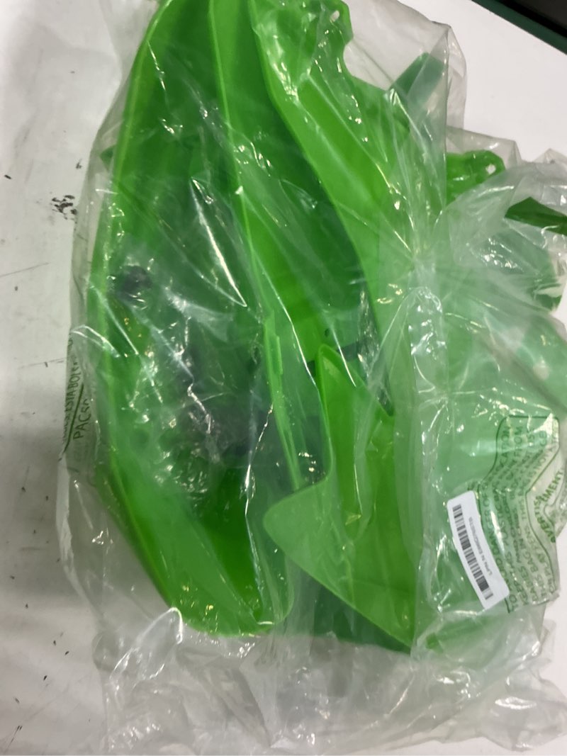 Condition photo showing As Is for pro bat 7 pcs crf50 plastic fender kit xr50 fairing fender kit motorcycle complete fender fairing bo