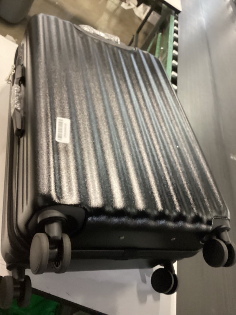Condition photo showing As Is for 2025 upgraded wine suitcase for airplanes 12 bottle, thickened wine luggage for airplane travel with tsa approved lock and 360? rotating wheels, wines travel suitcase with removable insert