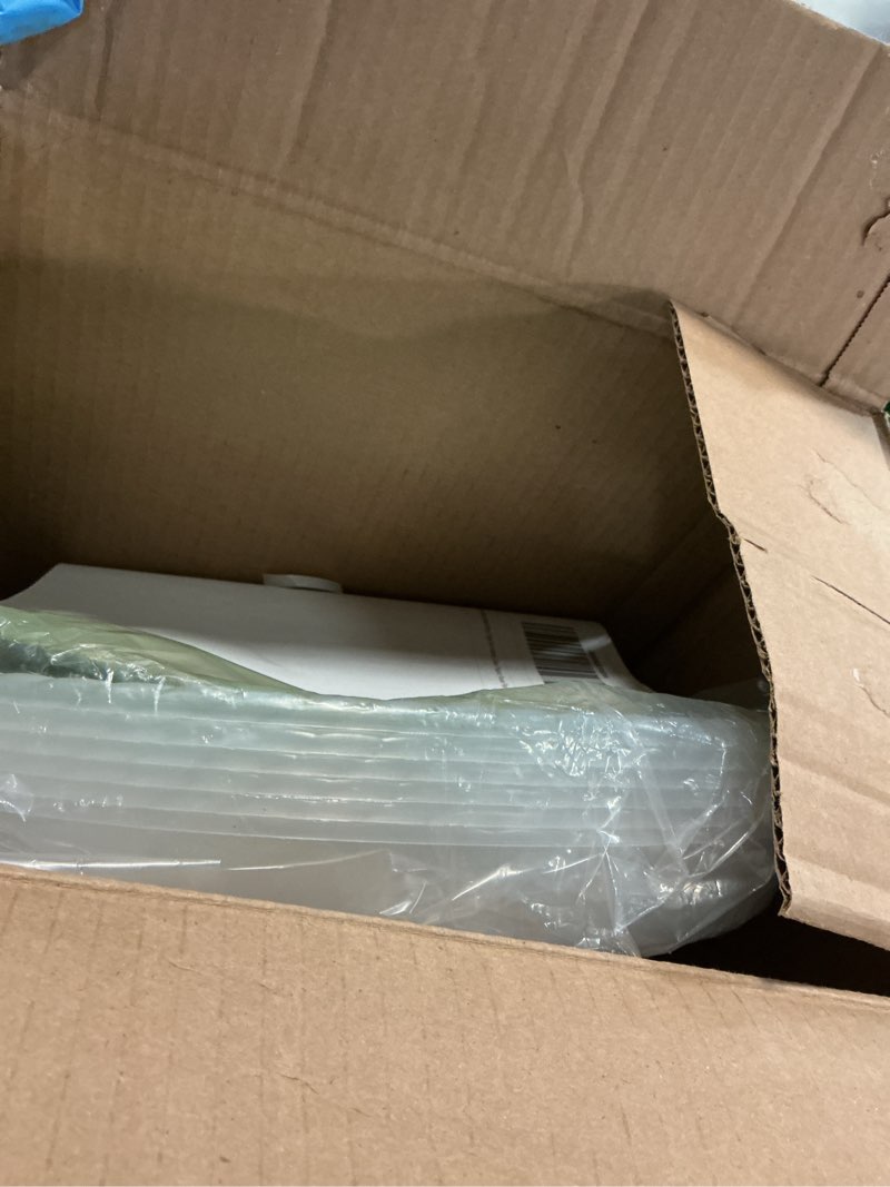 Condition photo showing Good Condition for MUDEELA 6 Pack of 15 inch Plant Saucer, Durable Plastic Plant Trays for Indoors, Clear Plastic Flower Plant Pot Saucer, Made of Thicker, Stronger Plastic, with Taller Design 15" - 6 Pack Clear