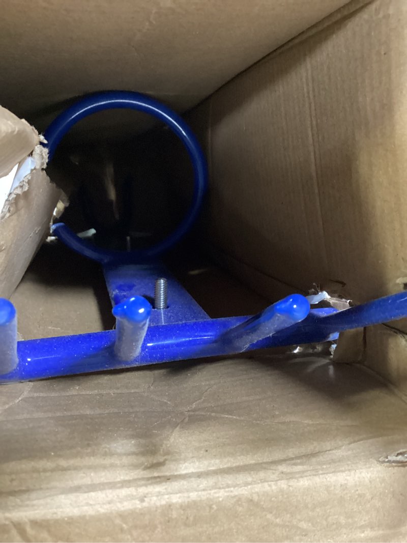 Condition photo showing Good Condition for 66 Lbs Pull Air Tool Holder, Pneumatic Magnetic Power Tool Holder with Air Hose Hook and Pegs for Impact Sockets, Air Tool Organizer for Tire Service, Blue