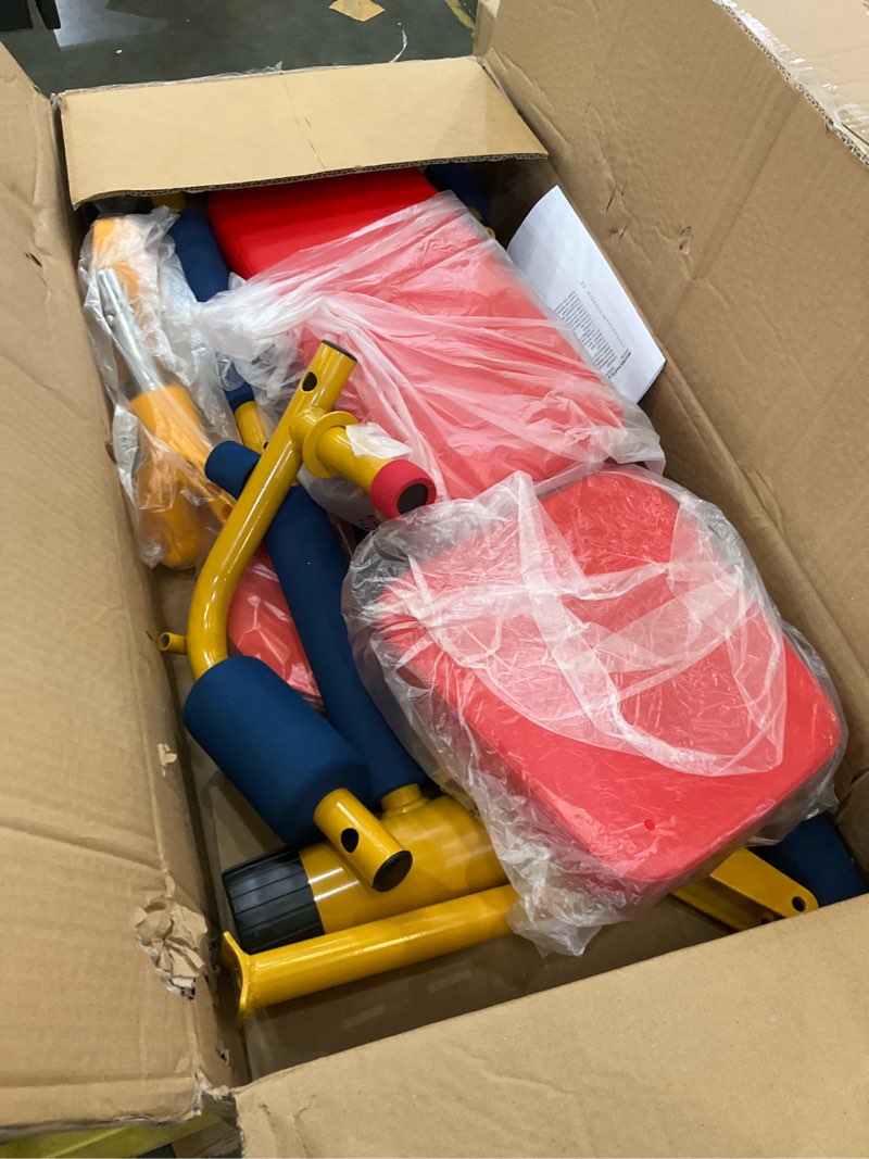 Condition photo showing Good Condition for Kids Exercise Equipment Collection: Strength Training, Cardio, and Active Play Essentials Kids Weight Bench Set