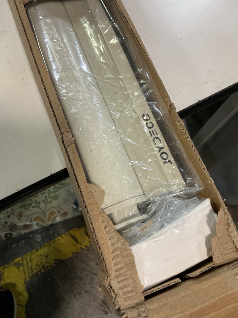 Condition photo showing New/Like New for joydeco no tools no drill window blinds for indoor windows, blackout shades cellular shades cordless, no drill blinds for windows, window shades for home, bedrooms, doors (beige, 40" w x 64" h) beige - no drill design 40"w x 64"h
