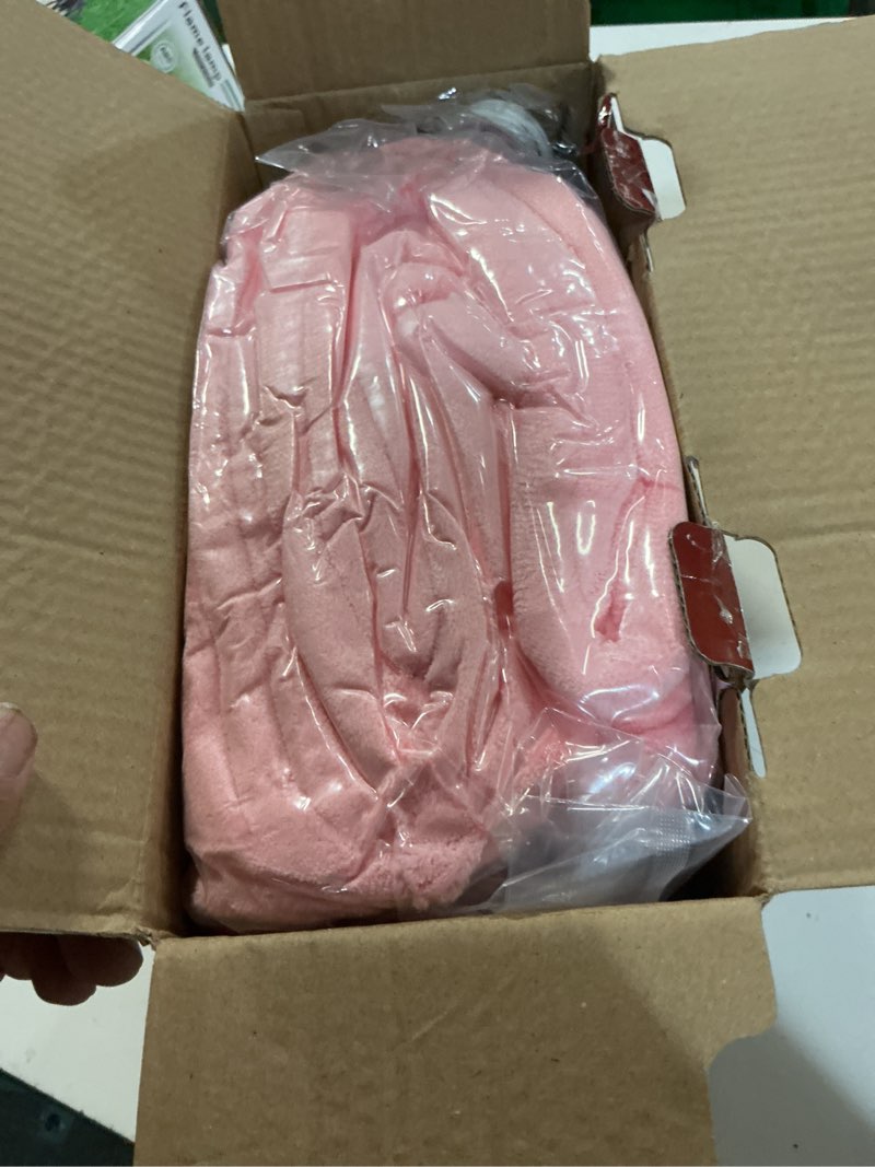 Condition photo showing Good Condition for homemate heated blanket electric throw - 50"x60" heating blanket throw 1/2/4/6/8 hours auto-off 10 heat level over-heat protection flannel sherpa etl certification 06 - pink throw(50"x60")