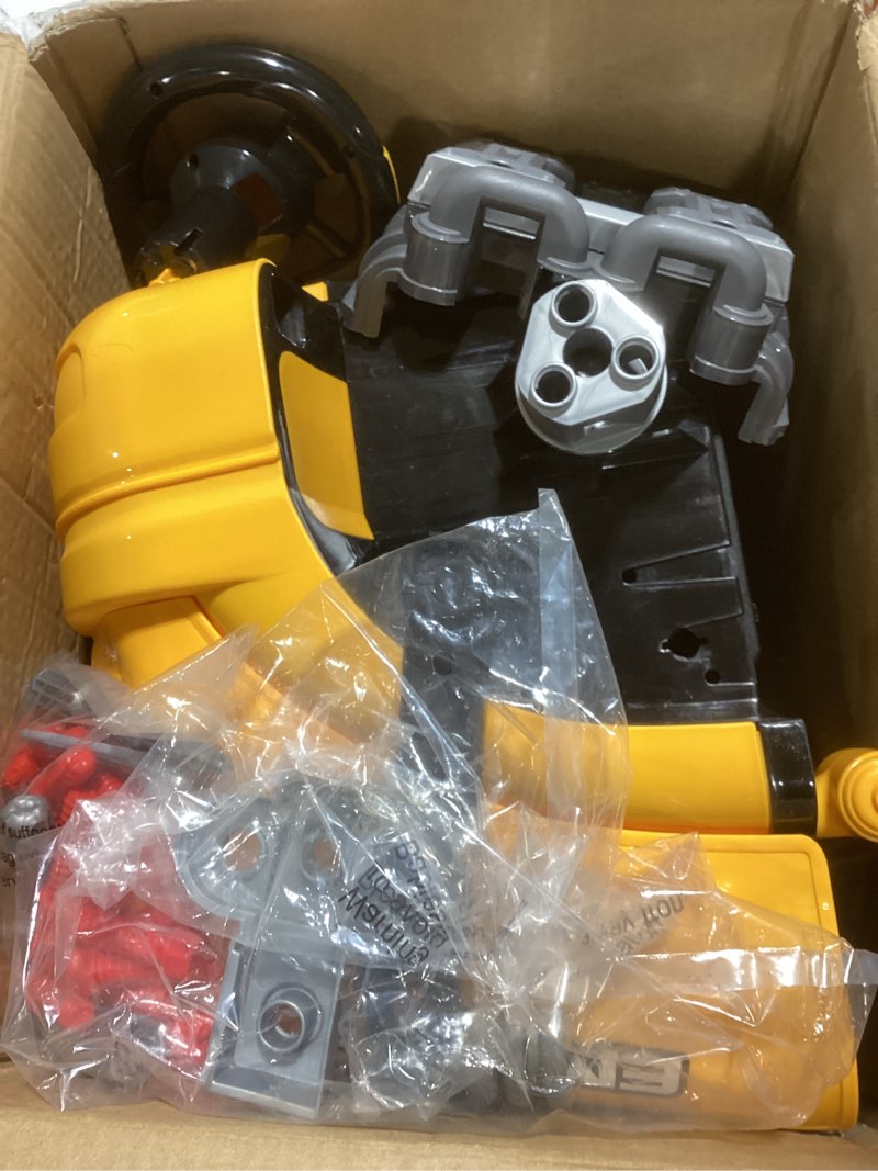 Condition photo showing Good Condition for SpringFlower Toys Gifts for 3 4 5 6 7 8 Years Old Boys, Large Truck Engine, Mechanic Repair Set for Kids, Big Truck Builder Kit, Take Apart Motor Vehicle Play Car Service Station, for Kids Yellow
