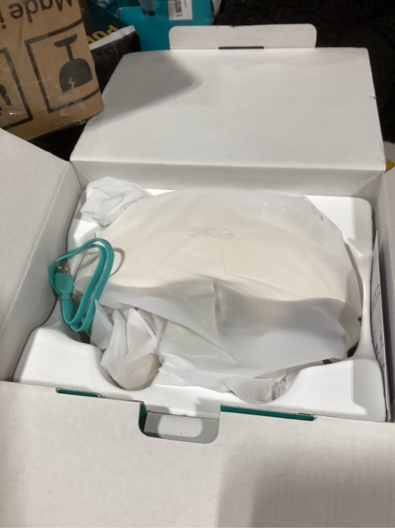 Condition photo showing New/Like New for skg fsa eligible cordless neck massager for pain relief deep tissue, shiatsu shoulder massager with heat, massage tools for trapezius, lymphatic drainage, relaxation therapy, hsa items light version