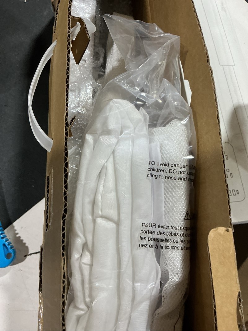Condition photo showing Good Condition for comfybumpy 1-pack bed rail for toddlers 55.5" l x 23.5" h | extra tall toddler bed rails for twin, full, queen & king mattress size | swing down rail guard | mattress side rail for kids | white white 55.5” | tall | 1-pack