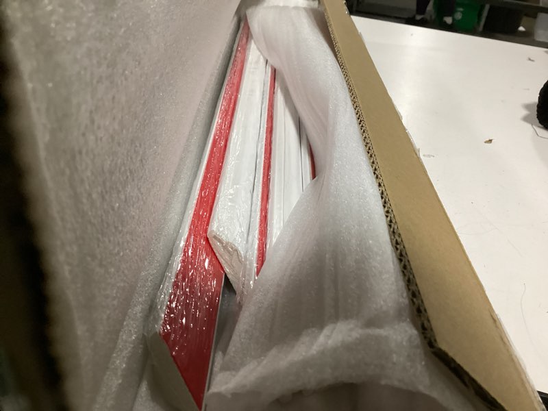 Condition photo showing New/Like New for 1 Set Peel and Stick Door Moulding Kit, Self-Adhesive Pre-Assembled Door Panel Trim for Wall Mirror Window Frame Decor (Top 22"x36" Bottom 22" x 24")