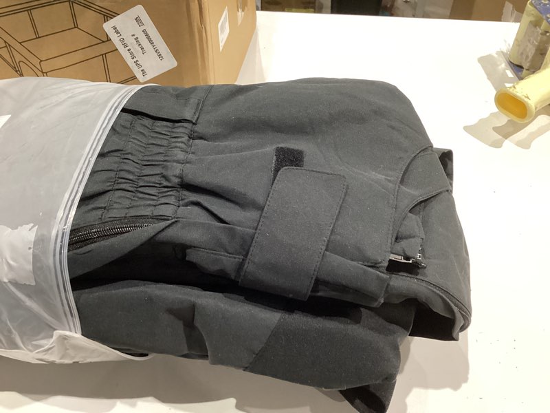 Condition photo showing Good Condition for FREE SOLDIER Mens Snow Bibs Ski Pants Softshell Waterproof Insulated Warm Snow Pants Windproof Ski Bib Overalls Medium/30" Inseam Black