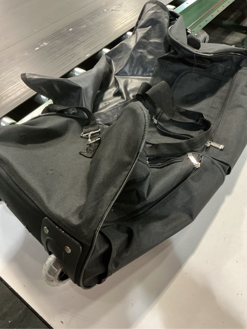 Condition photo showing Good Condition for Rockland Rolling Duffel Bag 30" BLACK