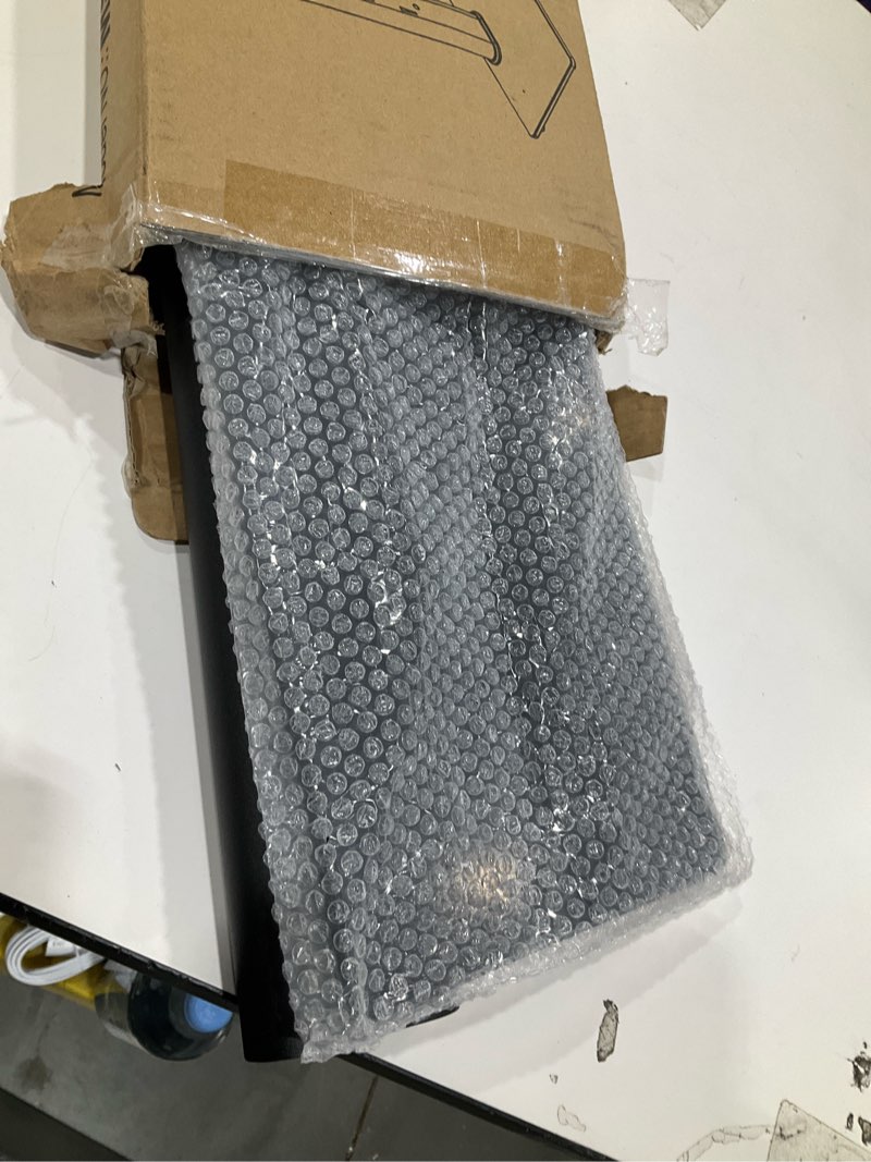 Condition photo showing Good Condition for Single Monitor Stand VESA Mount for 13-32 Inch Screens, Free-Standing Monitor Riser with Swivel Tilt Rotation Height Adjustable, Universal Desk Stand up to 44lbs, VESA 75x75, 100x100mm Black Single Monitor