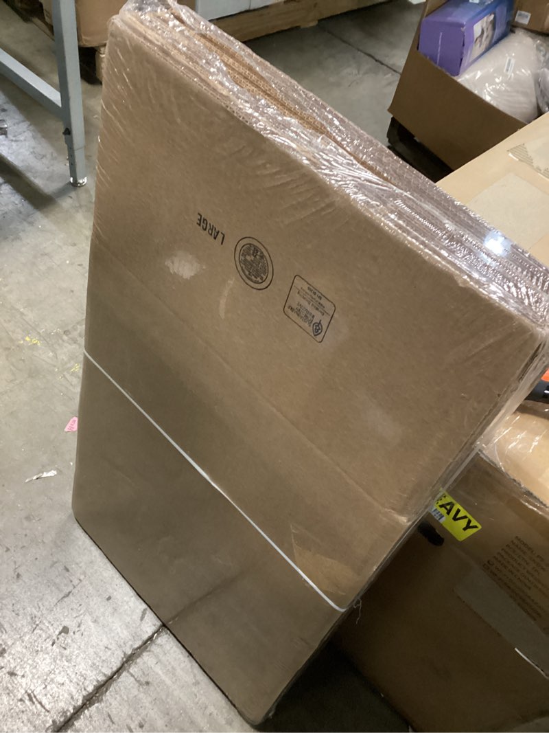 Condition photo showing New/Like New for Amazon Basics Cardboard Moving Boxes for Packing and Shipping, Large Size, 20\" x 20\" x 15\", Brown