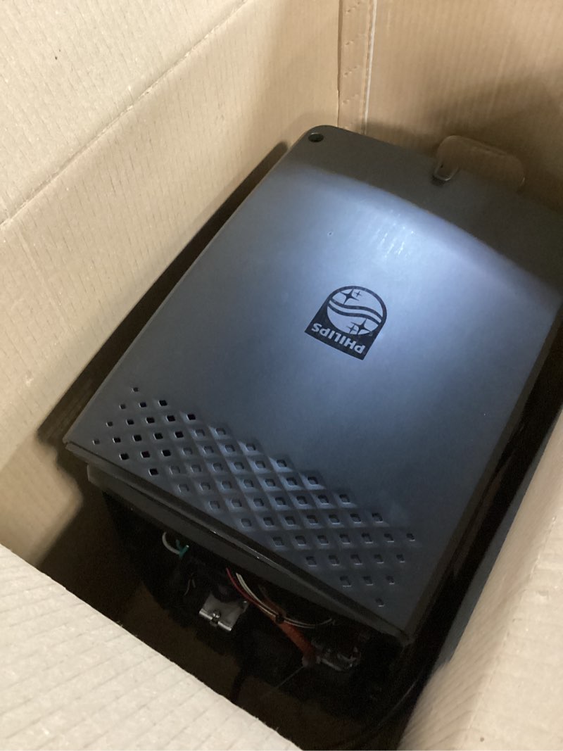 Condition photo showing As Is for Philips 1200 Series Fully Automatic Espresso Machine, Classic Milk Frother, 2 Coffee Varieties, Intuitive Touch Display, 100% Ceramic Grinder, AquaClean Filter, Aroma Seal, Black (EP1220/04)