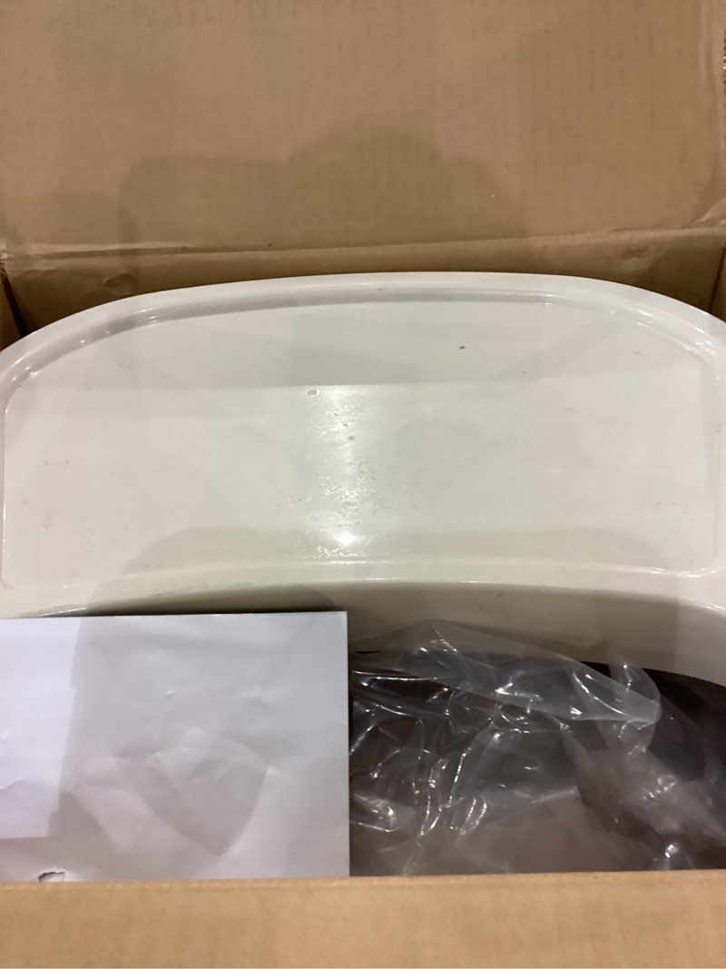 Condition photo showing As Is for Mallify 3-in-1 Wooden High Chair, Convertible High Chairs for Babies and Toddlers, Baby Highchair with Adjustable Legs & Dishwasher-Safe Tray, Sleek Hardwood & Premium PU Cushion, Beige