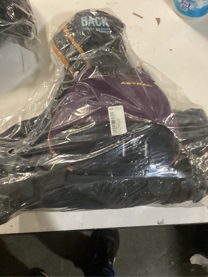 Condition photo showing New/Like New for astral bowen life jacket - lightweight uscg type iii pfd adult life vest for fishing, touring, sup and whitewater