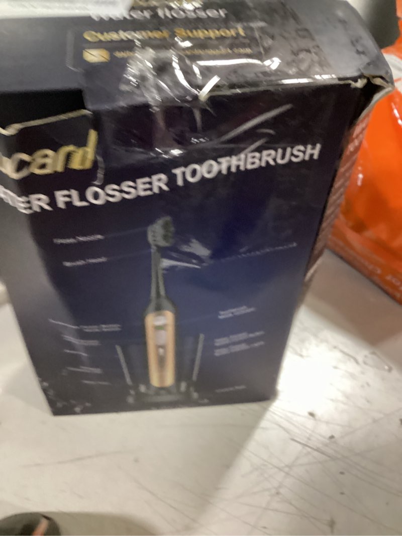 Condition photo showing Good Condition for compact 3-in-1 flossing toothbrush,11oz easy-clean tank
