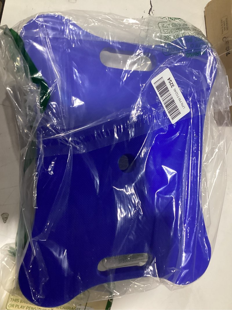 Condition photo showing New/Like New for Champion Sports Scooter Board – Choice of Handles or No Handles, Durable Plastic Scooters for Youth Gym & PE Class, Indoor & Outdoor Play, Non-Marring Wheels, Multiple Sizes & Colors Blue 16 Inch (With Handles)