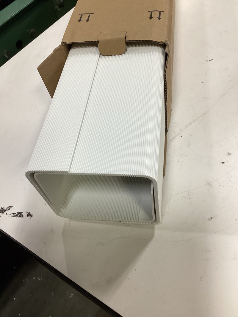 Condition photo showing Good Condition for no-screw under desk cable management tray - self-adhesive installation, cord management, cable tray, under desk wire organizer - white set of 2 2pcs self adhesive white