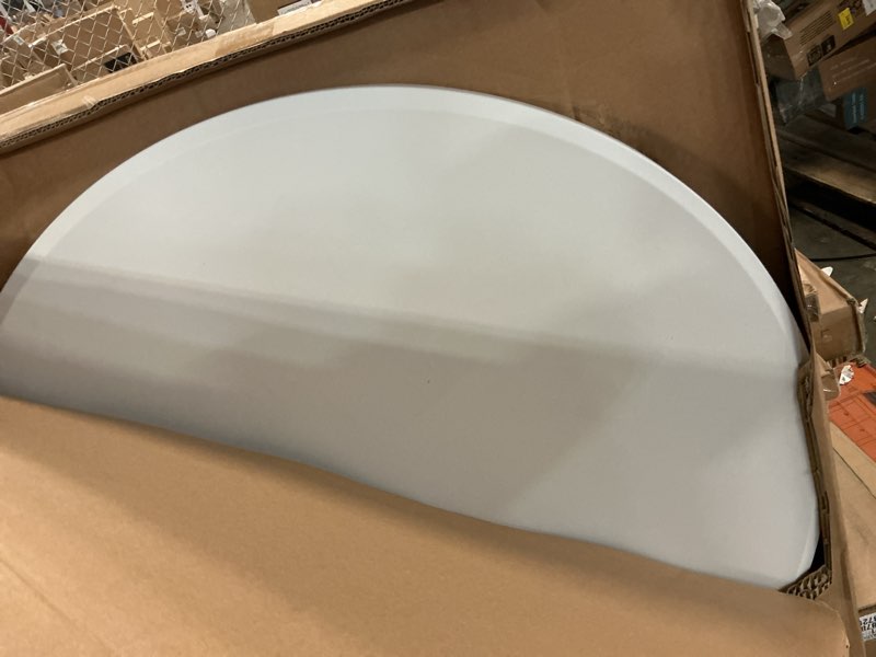 Condition photo showing Good Condition for mainstays 31" round high-top folding table, white