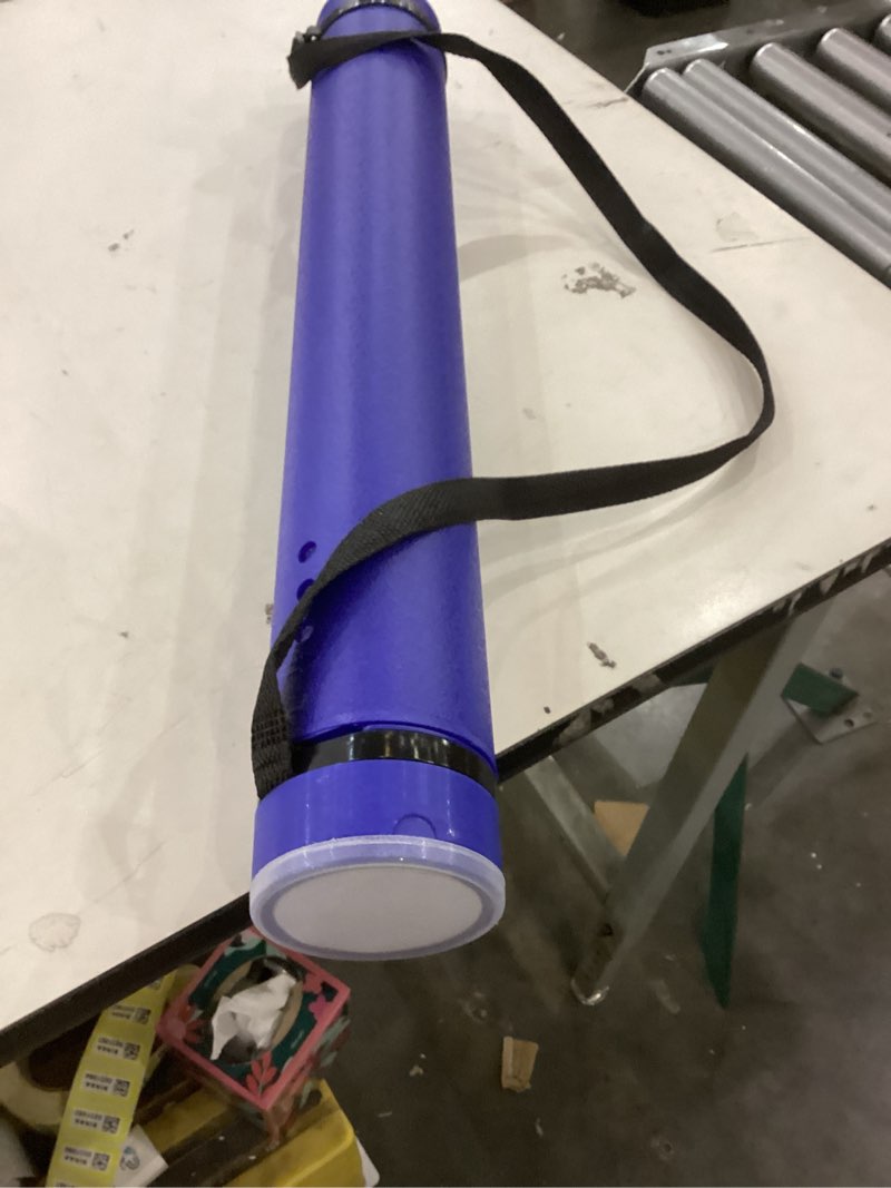 Condition photo showing Good Condition for JJRING Blue Poster Tube, 25" to 40" Extendable Poster Storage Holder Tube with Carrying Strap, Poster Carrying Case for Blueprints, Scrolls, Maps and Architect Papers Blue 1 Pack