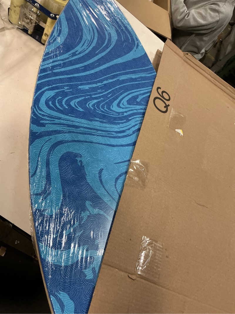 Condition photo showing Good Condition for 41” Skipper Skimboard with High Gloss Coat Wooden Skim Boards for Beginners, Teenagers and Adults Beach Skimboard 3 Color Traction Pad to Choose Blue