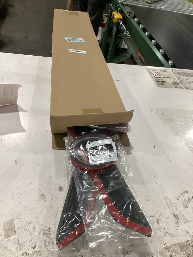 Condition photo showing New/Like New for 94228 sunproof waterproof side window wind deflector, rain guards visor fit for 1992-2011 mercury grand marquis (excludes landau roof) 98-11 crown vic (short rears) 2003 marauder marquis/crown vic/marauder