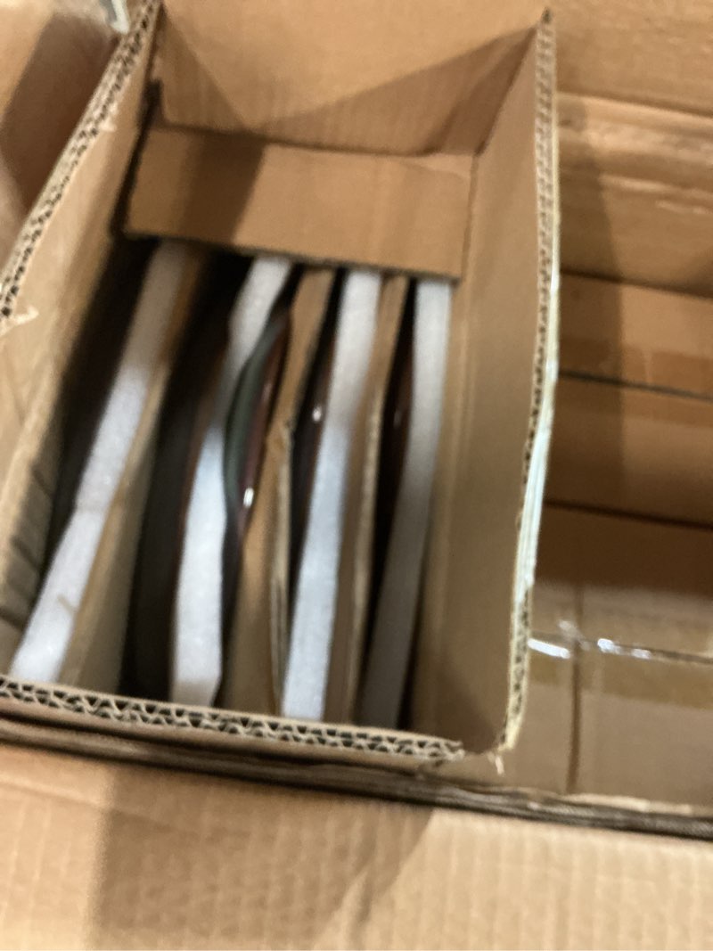 Condition photo showing New/Like New for Herogo Stoneware Dinnerware Sets for 8, 24 Piece Plates and Bowls Dish Set, Irregular Handmade Dinner Ware Dishware for Kitchen Dinning, Microwave & Dishwasher Safe, Lichen Green Lichen Green 8 Set (24pcs)