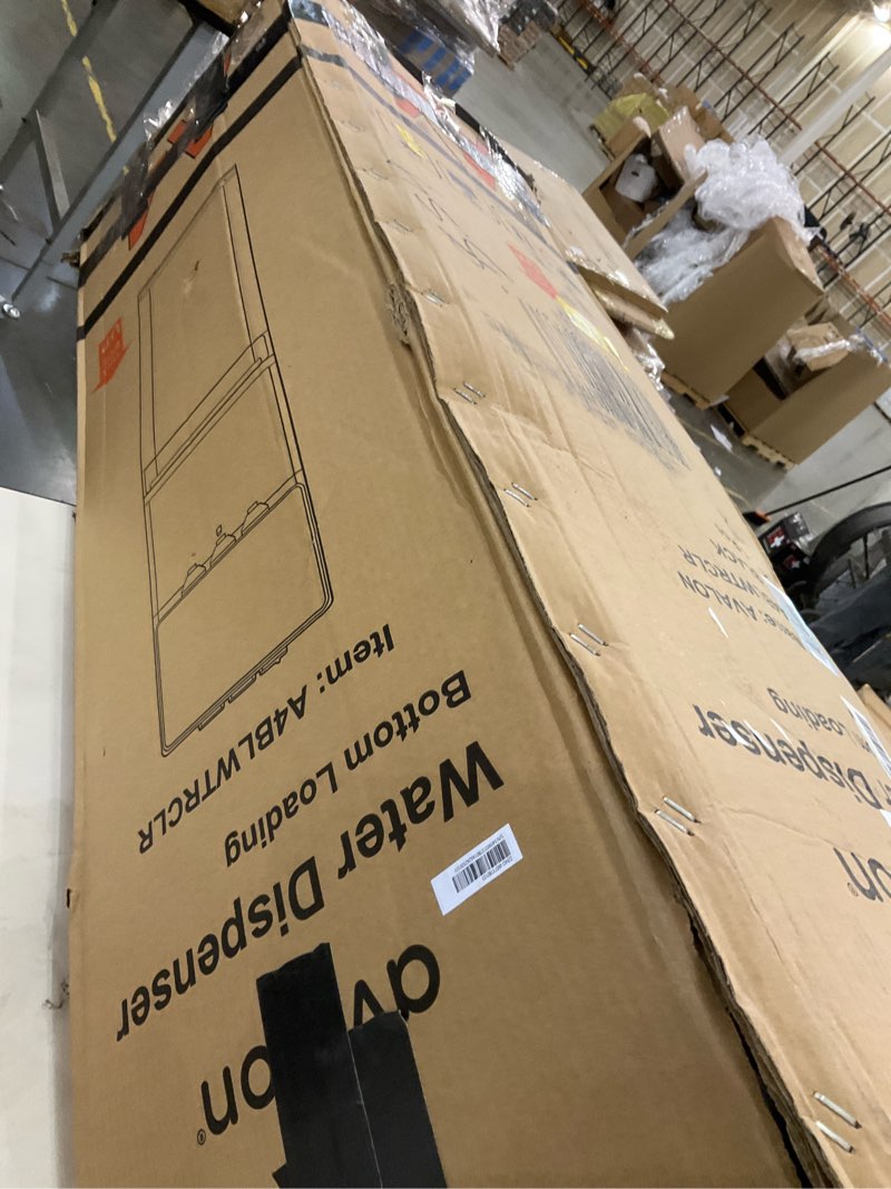 Condition photo showing As Is for Avalon A4BLWTRCLR Bottom Loading Water Cooler Water Dispenser - 3 Temperature Settings - Hot, Cold & Room Water, Durable Stainless Steel Cabinet, Bottom Loading - UL/Energy Star Approved