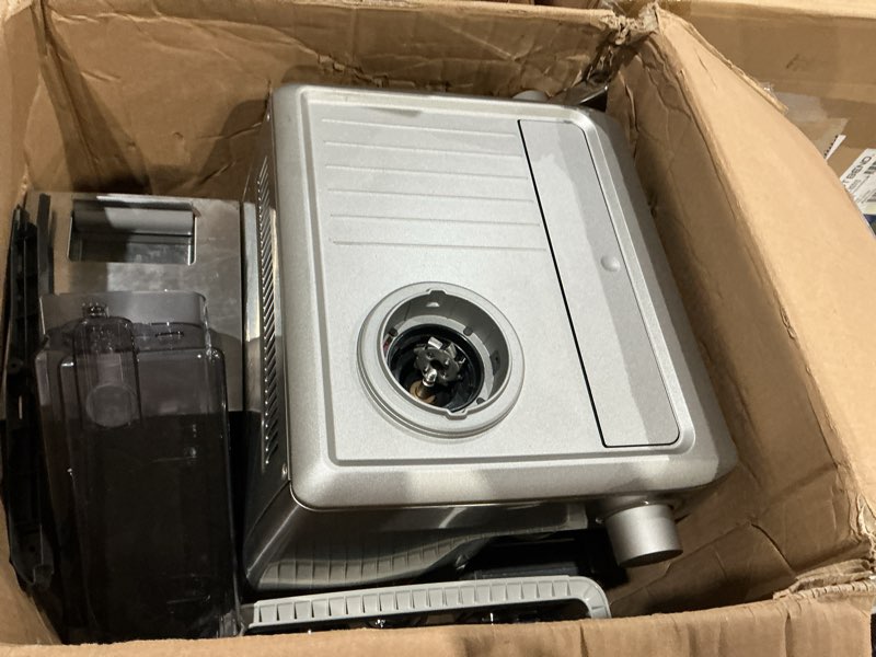 Condition photo showing As Is for breville oracle espresso machine bes980xl, brushed stainless steel one size silver