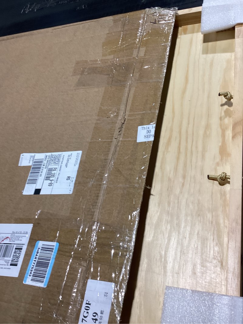 Condition photo showing New/Like New for Leinuosen 90"x30" Boho Wooden Picnic Table, Portable Folding Outdoor Low Picnic Table with Adjustable Legs Height 13'' & 16'' for Floor Seating, Beach, Camping, BBQ, Backyard, Seating for 8-12 People