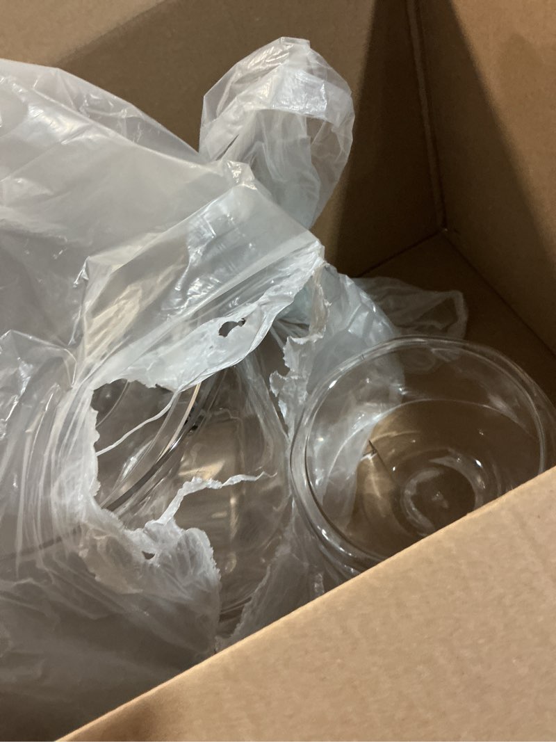 Condition photo showing As Is for CreativeWare Bark Beverage Dispenser, 2.5 Gallon, Clear, (Pack of 1)