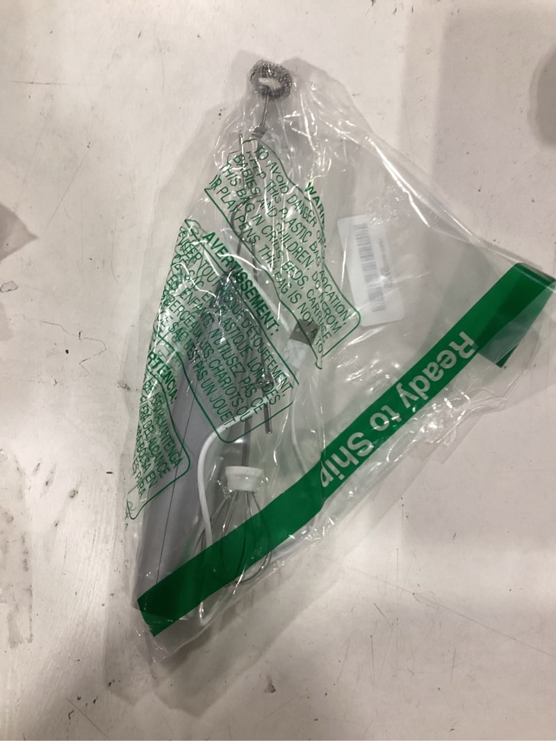 Condition photo showing Good Condition for bsrgms milk frother handheld for coffee, electric whisk 3 speed adjustable, drink mixer with stainless 3 whisks, rechargeable hand frother wand, foam maker for latte cappuccino matcha egg silver basic frother silver