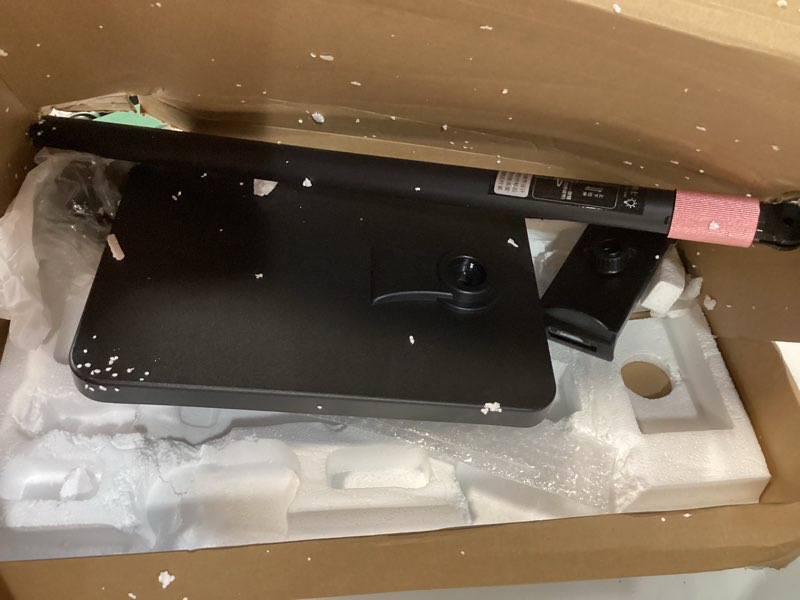 Condition photo showing Good Condition for rolling tablet floor stand with wheels, adjustable aluminum arm & 360° rotation, magnetic phone holder with remote, ipad floor stand for bed, compatible with 4.7-13" ipad, phone, kindle & tablets
