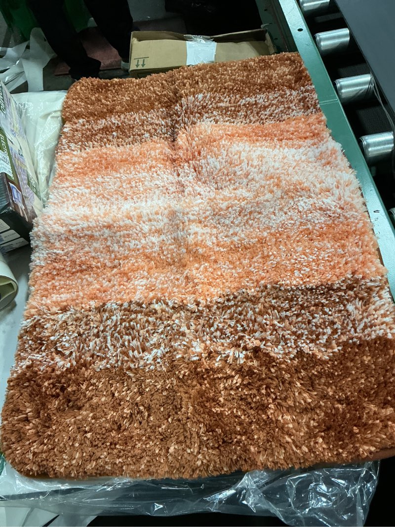 Condition photo showing Good Condition for  Similar Walensee Bath Rug for Non Slip Bath Mat (20 x 32), Ombre Pink Soft Microfiber Shaggy Water Absorbent Thick Plush Machine Washable Shower Mat