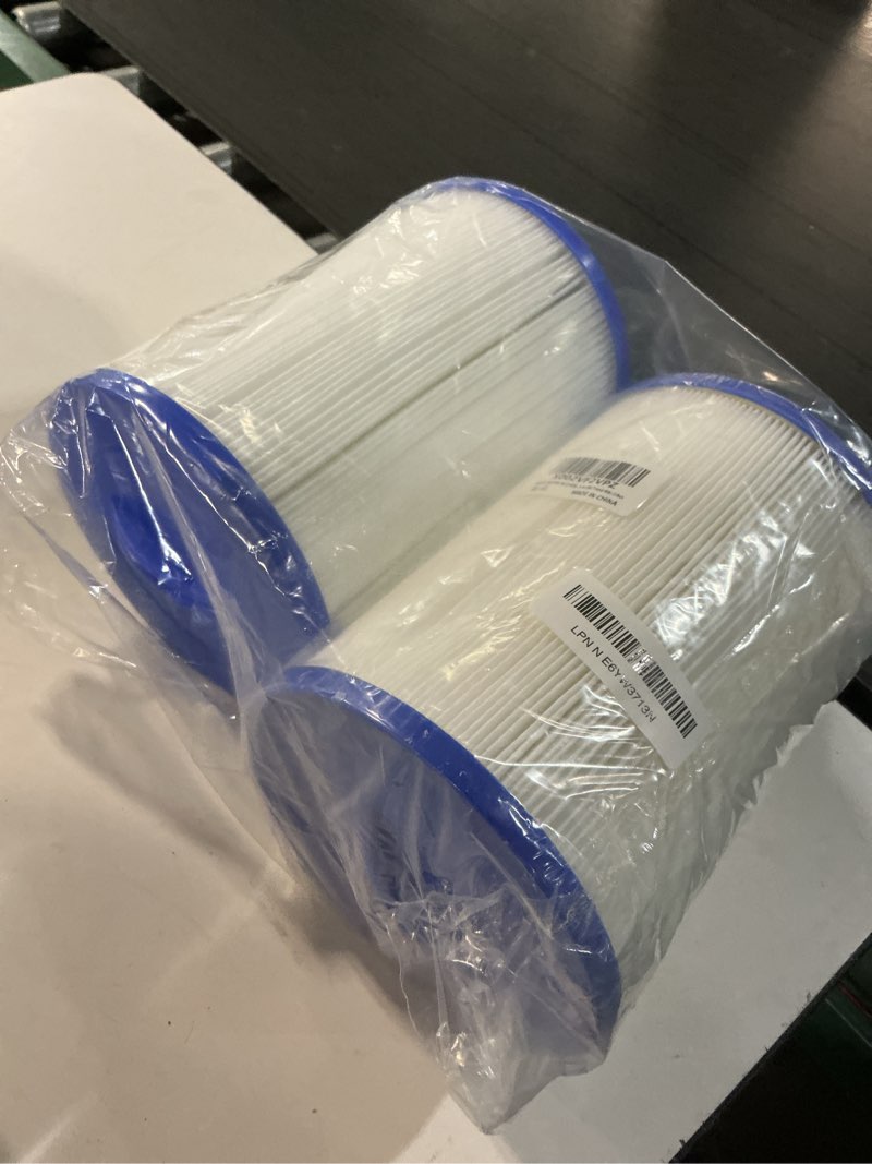 Condition photo showing Good Condition for 6ch-940 spa filter replacement for unicel,pleatco pww50p3,817-0050,filbur fc-0359, 25252, 378902, 03fil1400, 1 1/2" sae thread screw in filter, 2 pack