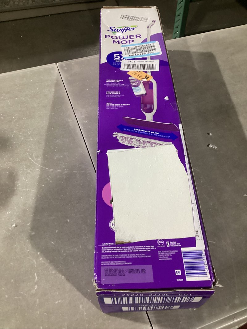 Condition photo showing Good Condition for HOMTOYOU Spray Mops for Floor Cleaning: Wet Mop for Hardwood Tile Wood Laminate Vinyl - 3 Washable Microfiber Pads for Swiffer Powermop - Absorbs Pet Hair Dust