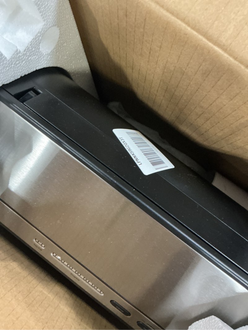 Condition photo showing As Is for FoodSaver V4400 2-in-1 Vacuum Sealer Machine with Automatic Vacuum Sealer Bag Detection and Starter Kit Machine & Starter Kit