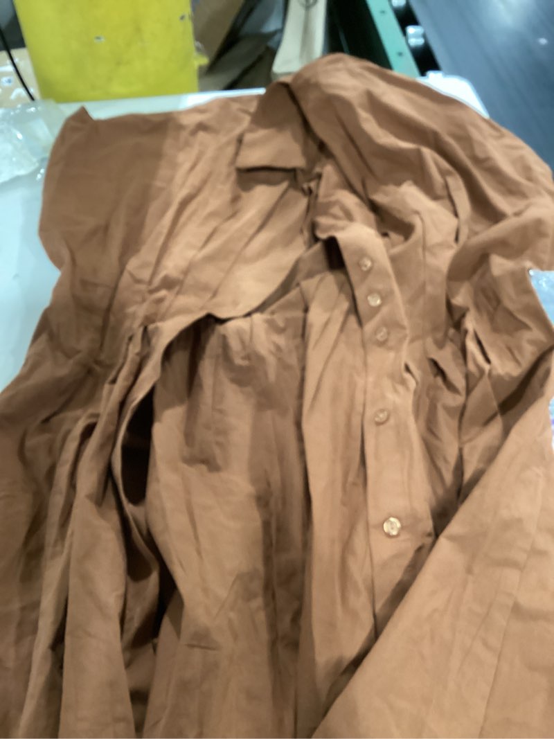 Rust colored casual dress