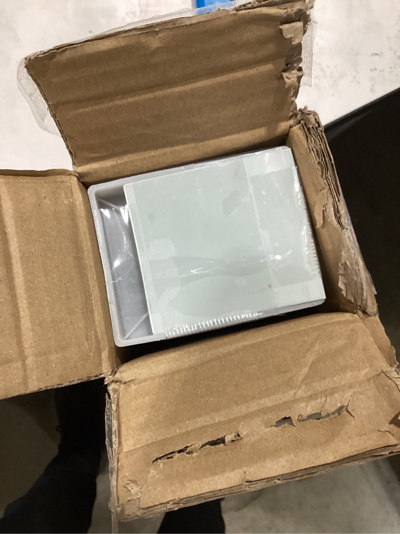 Condition photo showing As Is for persilux cordless zebra blinds for windows free-stop window blinds (35" w x 47" h, white) dual layer light control for day and night, light filtering sheer shades for home, bedroom, easy to install 35"w x 47"h white