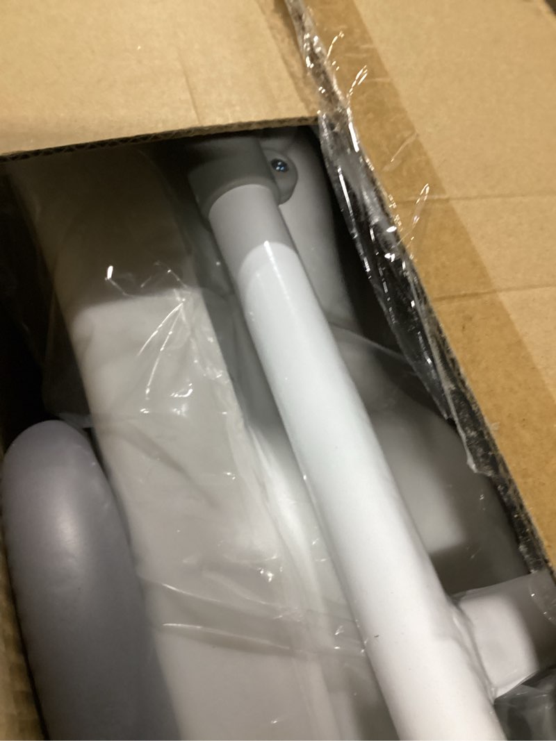 Condition photo showing Good Condition for raised toilet seat with handles for elderly - toilet seat risers for seniors with adjustable padded arms - elevated toilet safety seat for standard or elongated commode