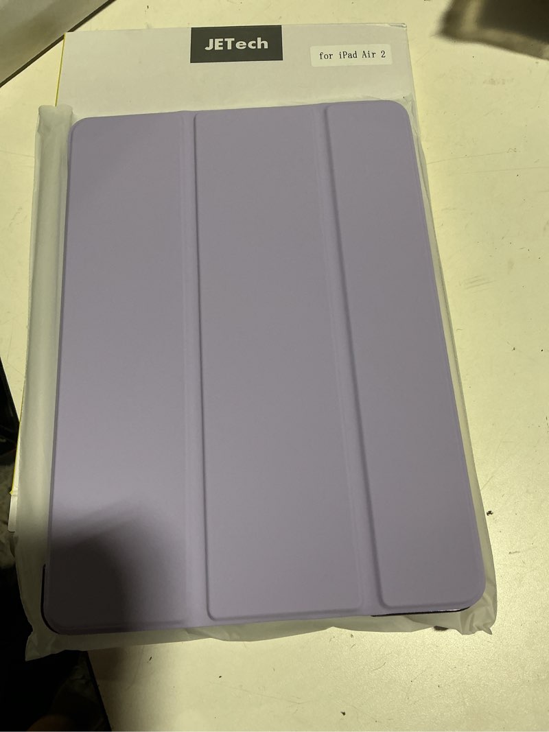 Condition photo showing Good Condition for jetech case for ipad air 2 (2nd generation), smart cover auto wake/sleep (light purple)