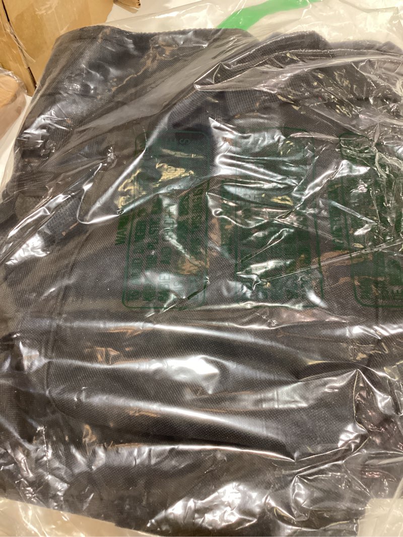 Condition photo showing New/Like New for Lusso Gear Spill-Proof Car Trash Can (2.5 Gal, 2 Pack) - Easy to Clean Hanging Garbage Bin - Leak-Proof Lid, Removable Liner, Waterproof - Keeps Truck, SUV, Car, Minivan Clean & Odor Free (Black)