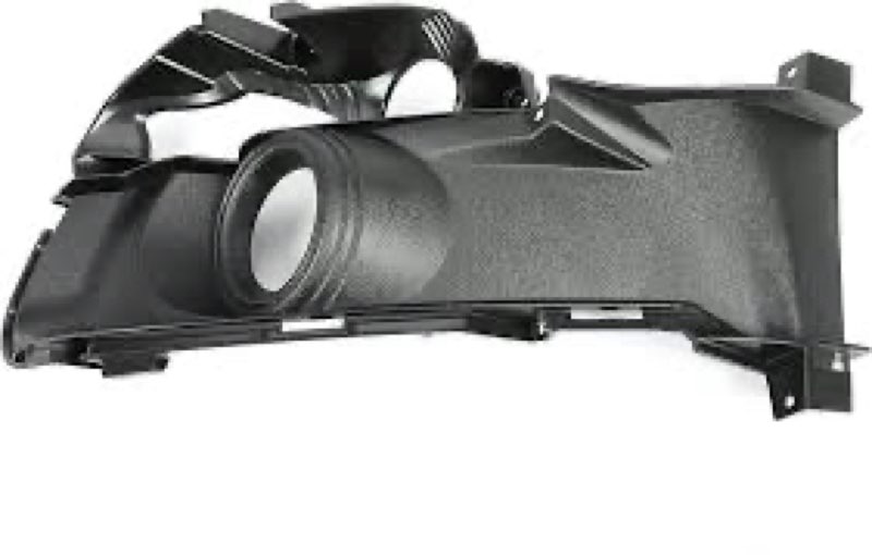 KUAFU Left Fog Light Cover Compatible with 2015-2017 Ford Mustang EcoBoost/GT/V6 Fog Lamp Bezel Trim